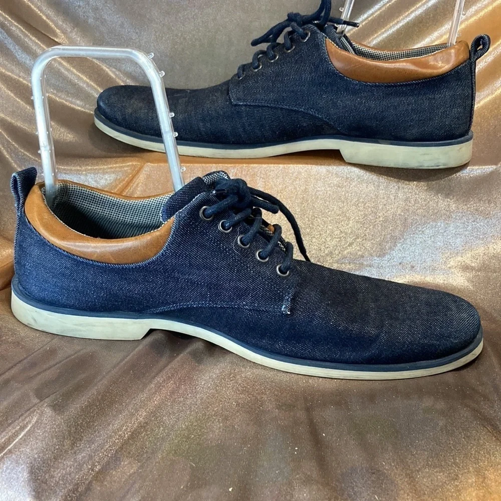 Bull Boxer‎ size 12 mens mens casual denim loafers. Box FC1